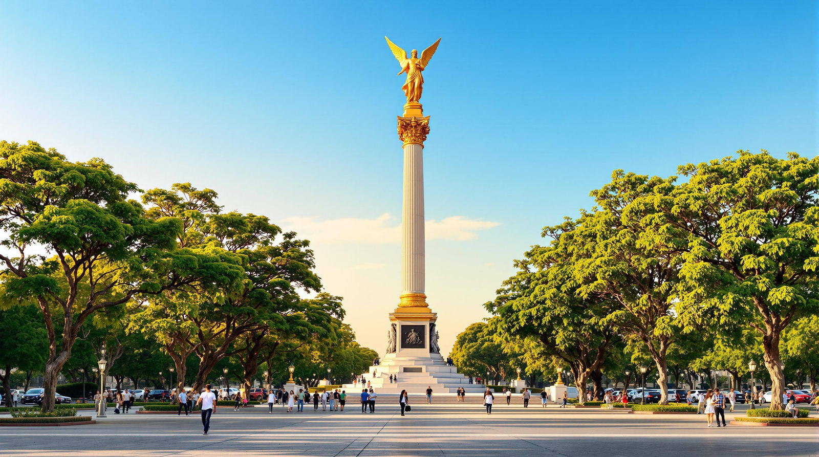 Ángel de la Independencia en Ciudad de México