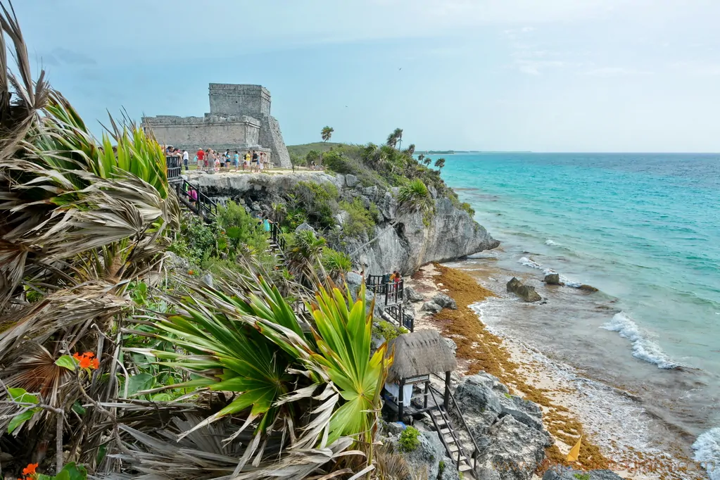 Ruinas de Tulum y playa
